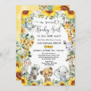Search for yellow giraffe baby shower invitations Jungle