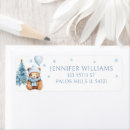 Search for winter baby return address labels We can bearly wait