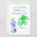 Search for lizards invitations Cute
