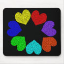 Search for heart floral mousepads Hearts