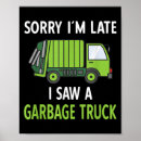 Search for garbage truck posters Trash
