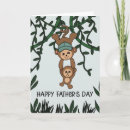 Search for monkey fathers day cards Happy father's day