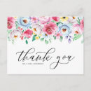 Search for bright floral thank you cards Botanical