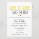 Search for double baby shower invitations Modern