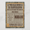 Search for old buck invitations Hunting