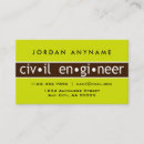 Search for civil engineering business cards Professional