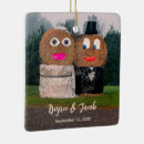 Search for bride and groom christmas tree decorations Rustic
