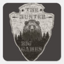 Search for big game stickers Hunter