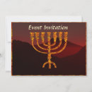 Search for menorah invitations Jewish