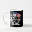 Search for dad man myth legend mugs Birthday
