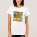 Search for vincent van gogh sunflowers tshirts Bridgeman