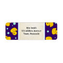Search for rubber ducky return address labels Duckie