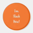 Search for orange and white magnets Typography