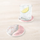 Search for pink marble coasters Rose gold