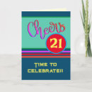 Search for her 21st birthday cards Modern