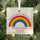 Search for rainbow baby christmas tree decorations Keepsake