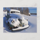 Search for vintage farm christmas cards Snow