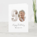 Search for 90th for her birthday cards Unique