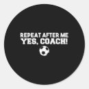 Search for soccer coach stickers League