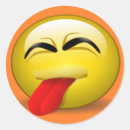 Search for tongue out stickers Emoticon