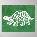 Search for funny turtle posters Green