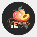 Search for funny peach stickers Fruit