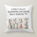 Search for mahjong cushions Funny