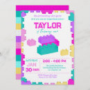 Search for color block invitations Cute