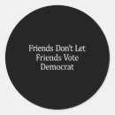 Search for vote stickers Democrat