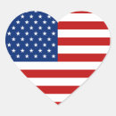 Search for usa heart stickers Flag