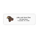 Search for hawk return address labels Bird of prey