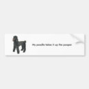 Search for poodle bumper stickers Car
