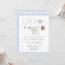Search for light blue baby shower invitations For kids