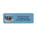 Search for country scene return address labels Snow