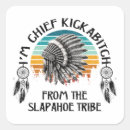 Search for native american tribes stickers Chief