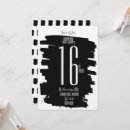 Search for teen boy sweet 16 invitations 16th