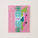 Search for pink puzzles Vintage style