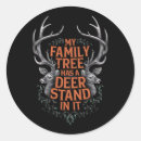 Search for round deer stickers Santa