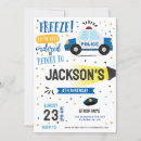 Search for cops and robbers invitations For kids