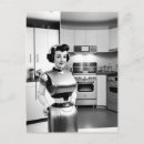 Search for 50s housewife postcards Cooking