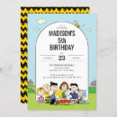 Search for character birthday invitations Snoopy