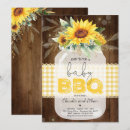 Search for bbq couples shower invitations Sunflowers