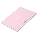 Search for name notepads Pastel pink