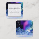 Search for alaska business cards Northern lights