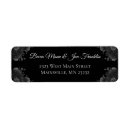 Search for dark teal return address labels Flowers
