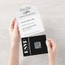 Search for black and white affair invitations Elegant