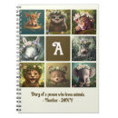 Search for animal lover notebooks Back to school