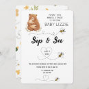 Search for honey bear and bee invitations Bearly wait