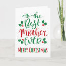 Search for mother christmas cards Typography