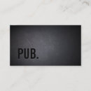 Search for pub business cards Club